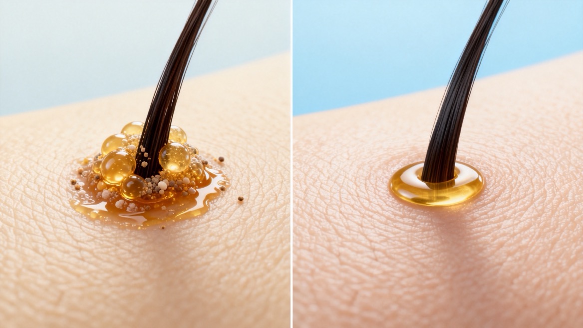 Oily Scalp Follicle Comparison