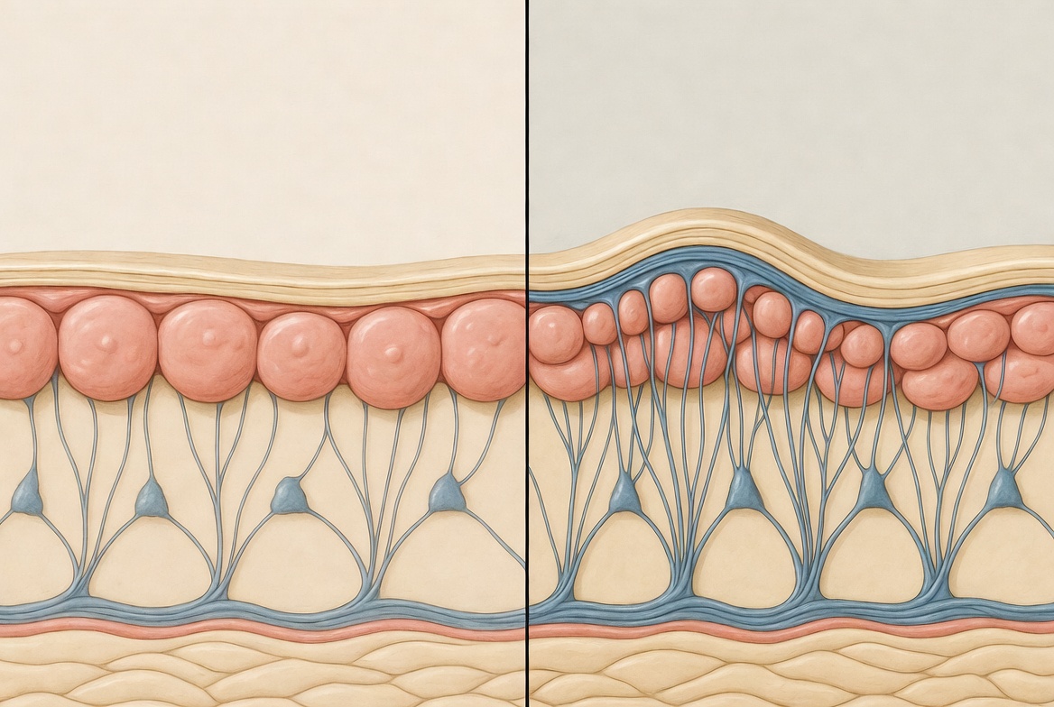 Dermal Epidermal Junction Remodeling