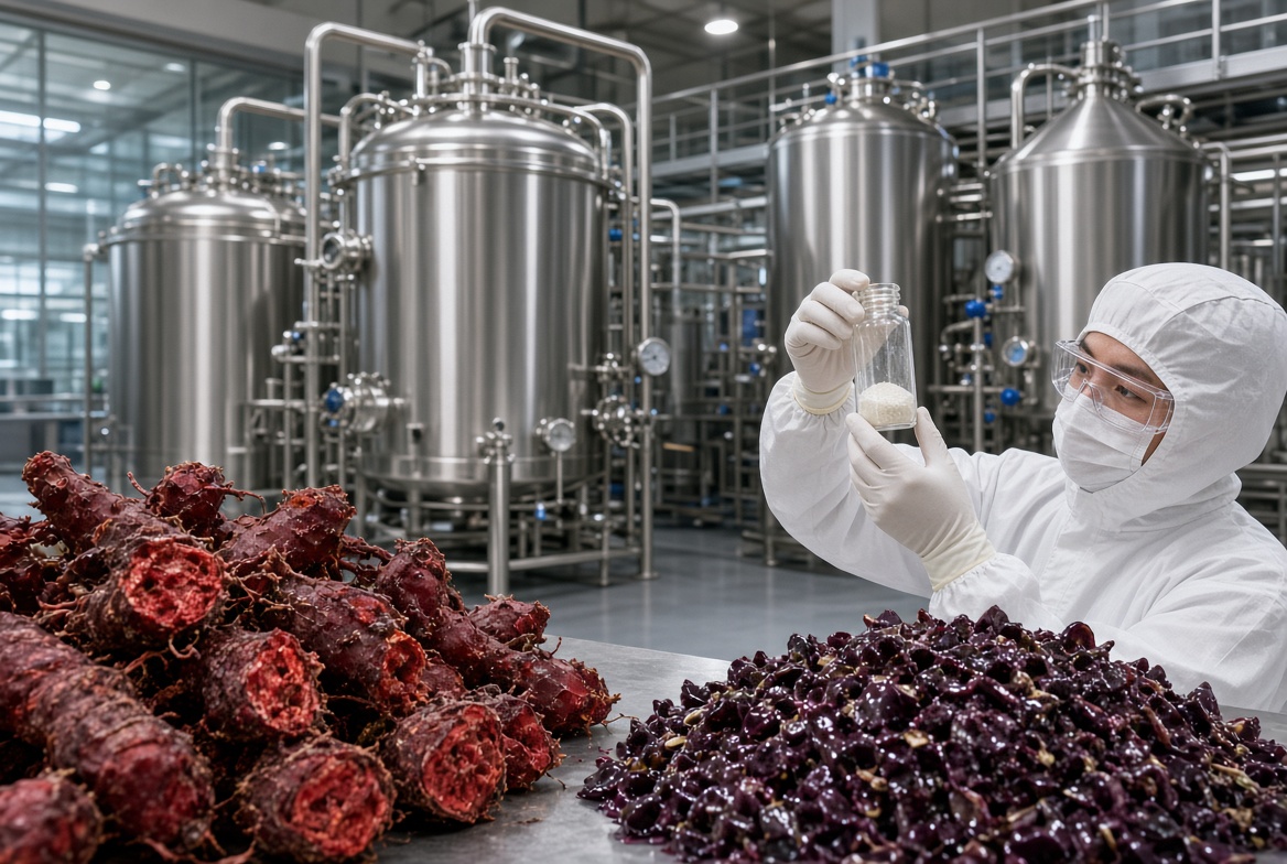 Resveratrol Powder Manufacturing Process