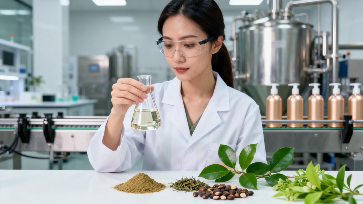 Tea Saponin Shampoo Research And Manufacturing