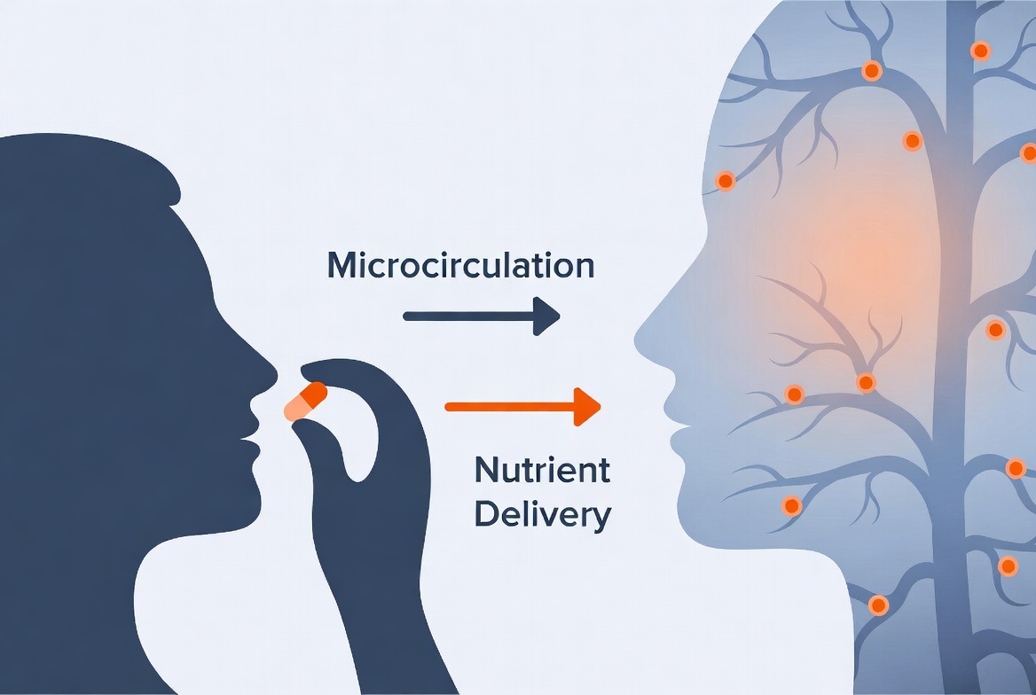 Beauty From Within Microcirculation Pathway