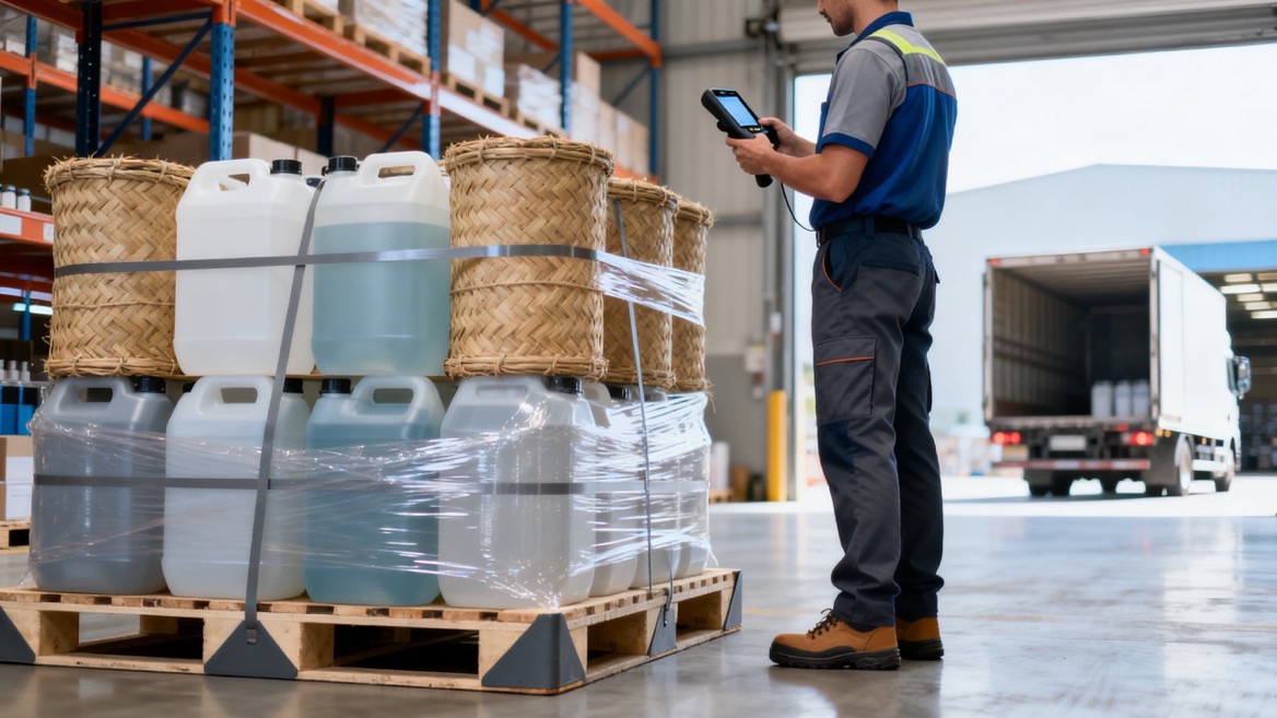 Secure Cosmetic Ingredient Export Shipping
