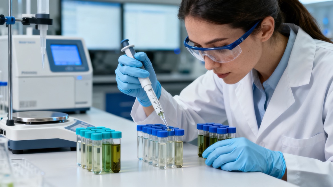 Cosmetic Ingredient Batch Quality Testing
