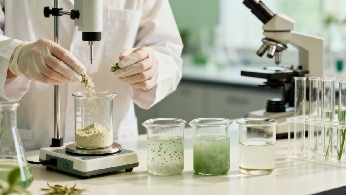 Botanical Powder Formulation Testing