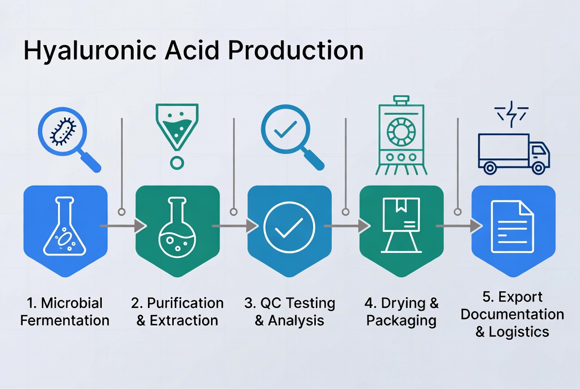 Top 10 Hyaluronic Acid Manufacturers in China