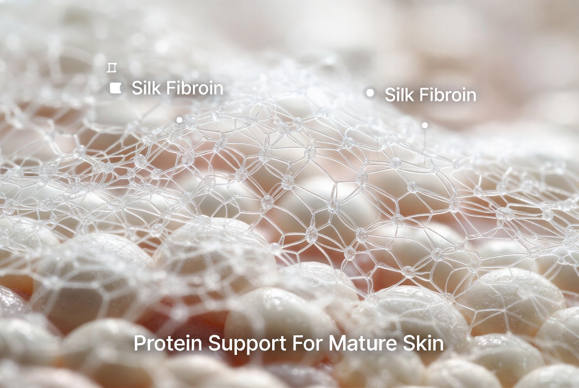 Phytosterols vs. Silk Fibroin: Restoring the Lipid Bilayer vs. Structural Protein Support in Mature Skin Barriers