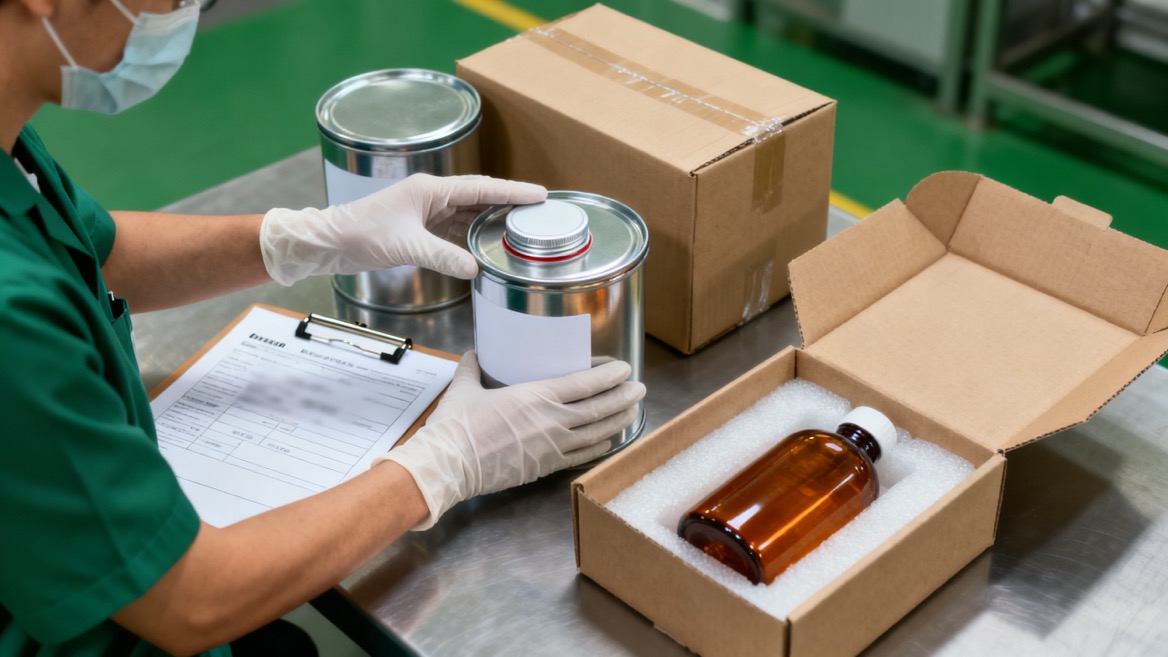 Cosmetic Ingredient Packaging And Batch Verification
