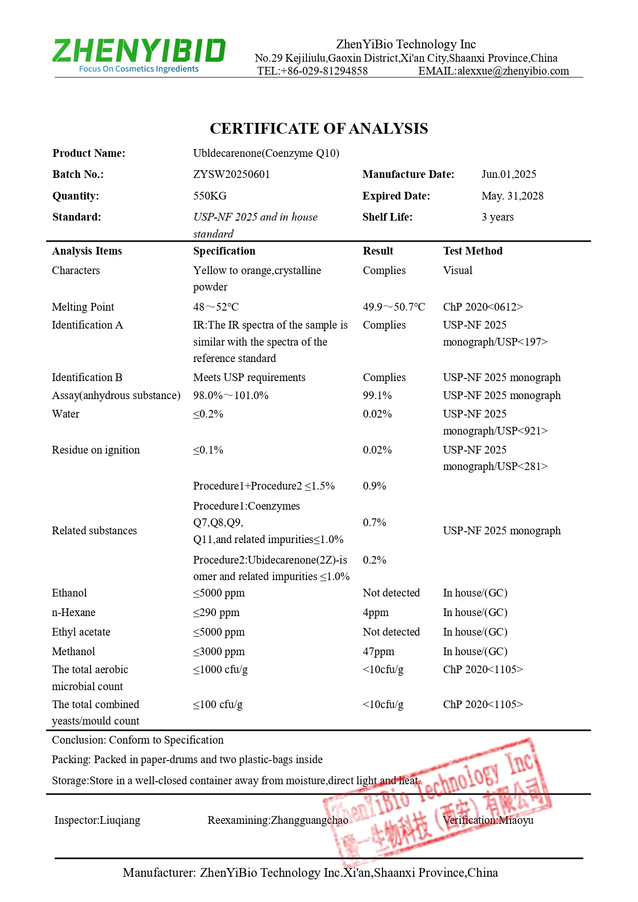COA of Coenzyme Q10_page-0001