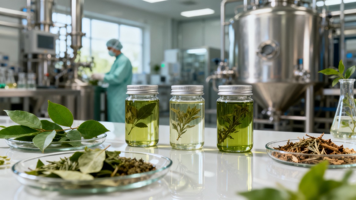 Botanical Cosmetic Ingredient Manufacturing