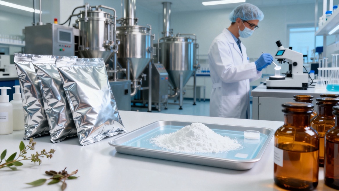Cosmetic Ingredient Quality Control Process