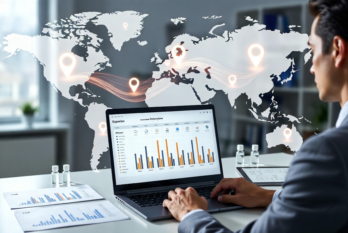 Global Procurement Manager Evaluating Suppliers