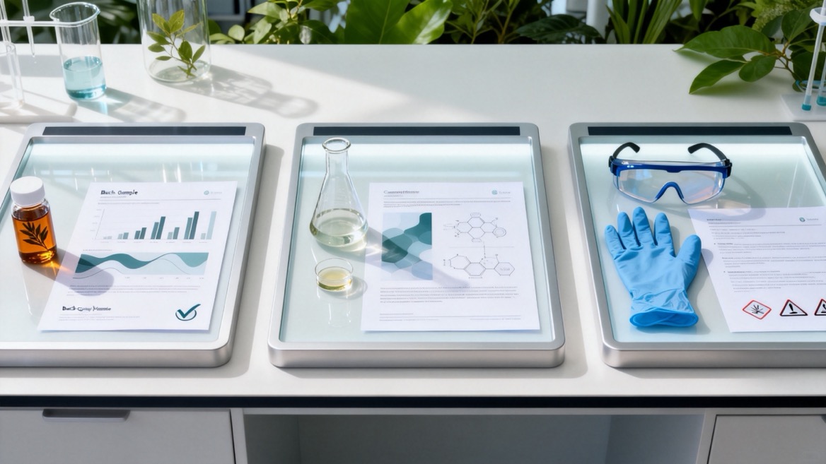 COA vs. TDS vs. SDS: Which Documents Do Cosmetic Ingredient Buyers Need?